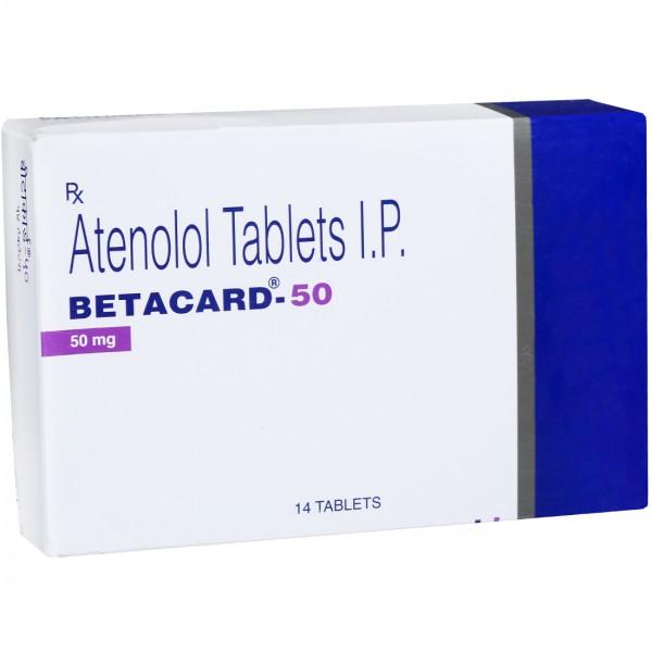 Betacard 50 mg Tablet (14 Tab)
