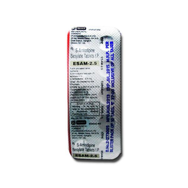 Esam 2.5 mg Tablet (10 Tab)