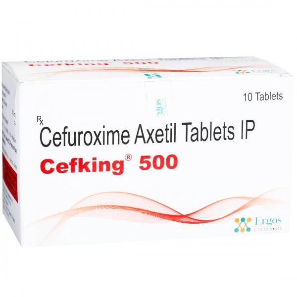 Cefking 500 mg Tablet (10 Tab)
