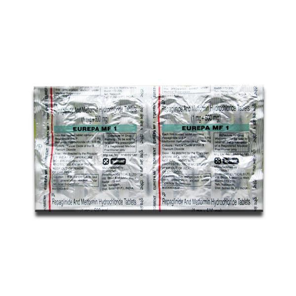 Eurepa MF 1 mg Tablet (10 Tab)