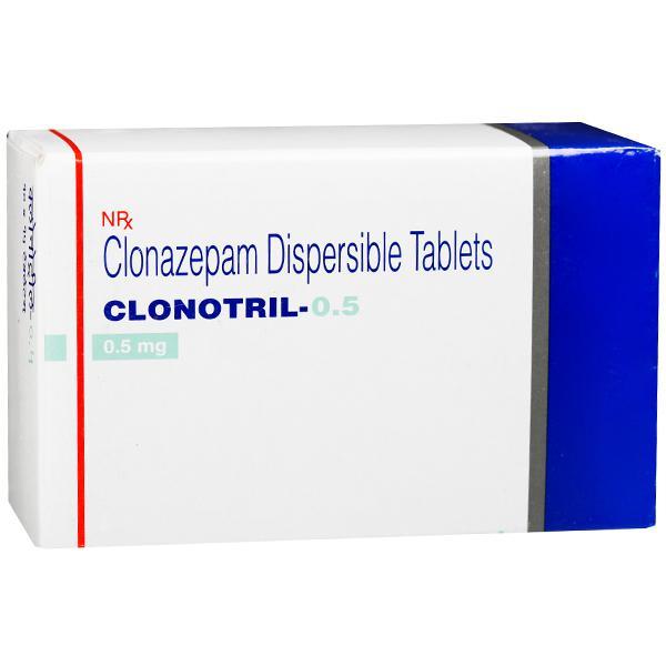 Clonotril 0.5 mg Tablet (15 Tab)