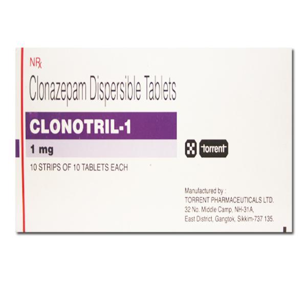 Clonotril 1 mg Tablet (10 Tab)
