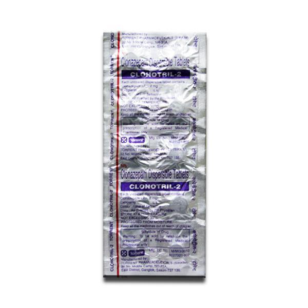 Clonotril 2 mg Tablet (10 Tab)