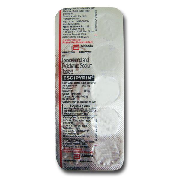 Esgipyrin Tablet (10 Tab)