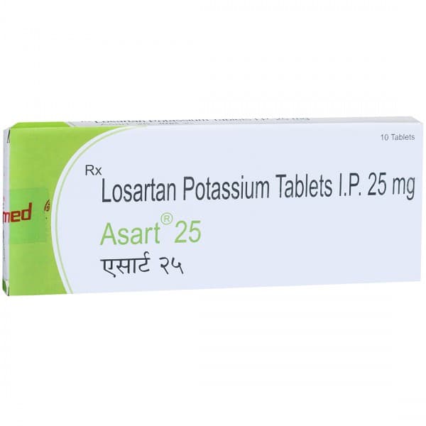 Asart 25 mg Tablet (10 Tab)