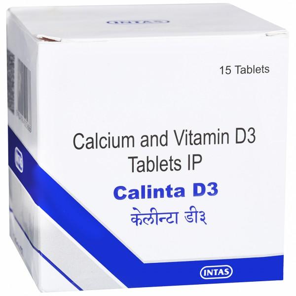 Calinta D3 Tablet (15 Tab)