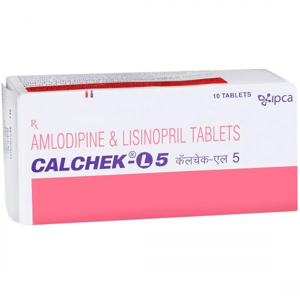 Calchek L 5 mg Tablet (10 Tab)