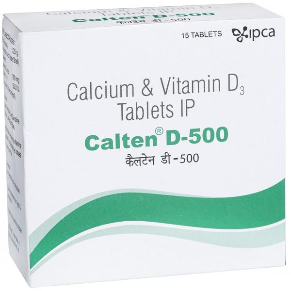 Calten D 500 mg Tablet (15 Tab)