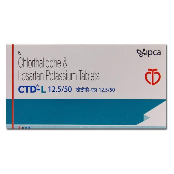 Ctd L 12.5/50 mg Tablet (10 Tab)