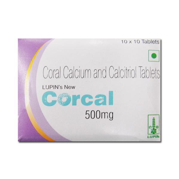 Corcal (New) 500 mg 10 Tablets