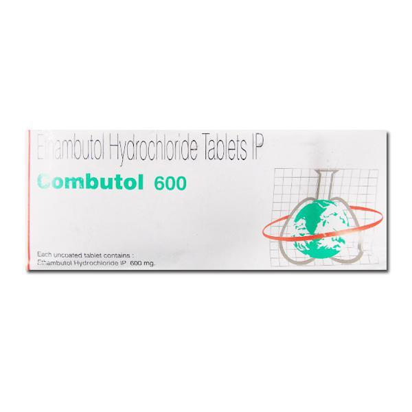 Combutol 600 mg Tablet (10 Tab)
