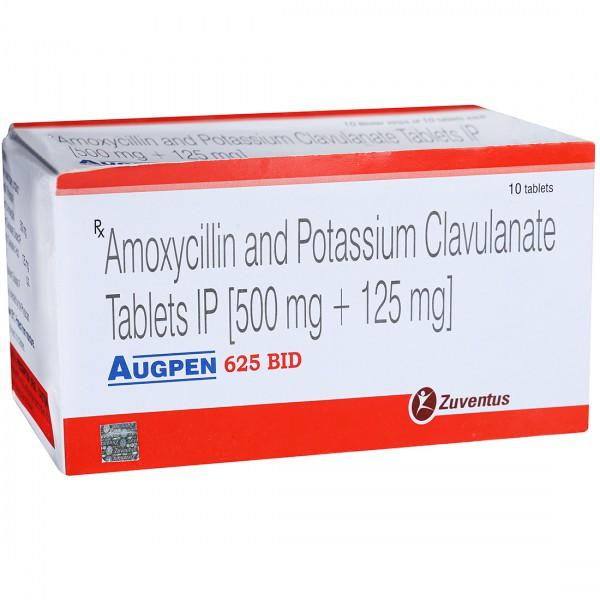 Augpen Bid 625 mg Tablet (10 Tab)