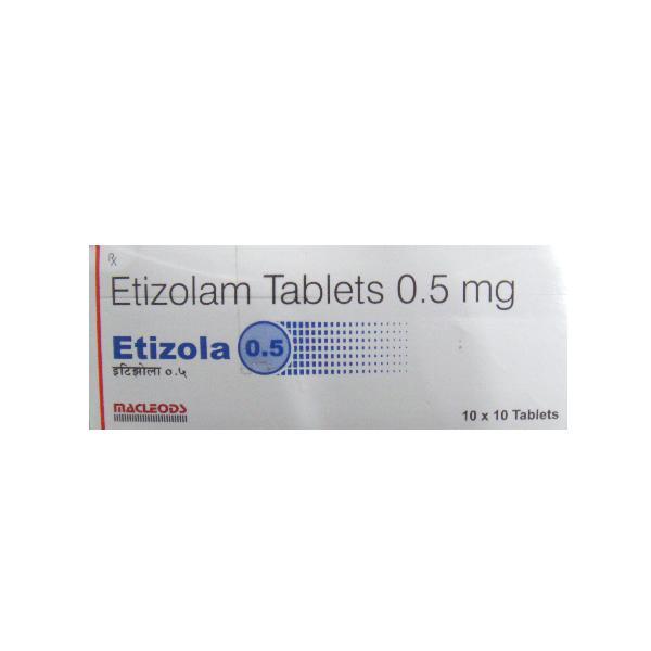 Etizola 0.5 mg Tablet (10 Tab)