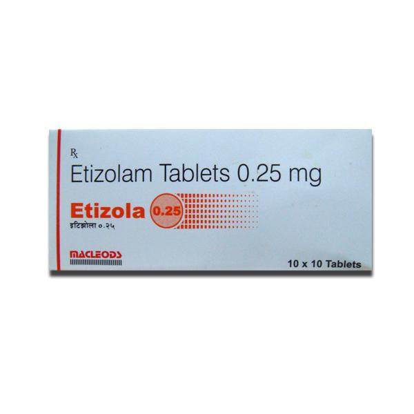 Etizola 0.25 mg Tablet (10 Tab)