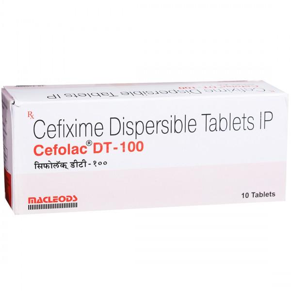 Cefolac DT 100 mg Tablet (10 Tab)