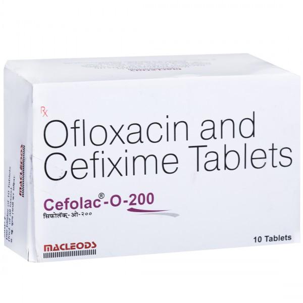 Cefolac O 200 mg Tablet (10 Tab)