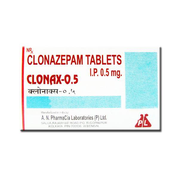 Clonax 0.5 mg Tablet (10 Tab)