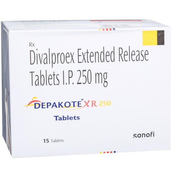 Depakote XR 250 mg Tablet (15 Tab)