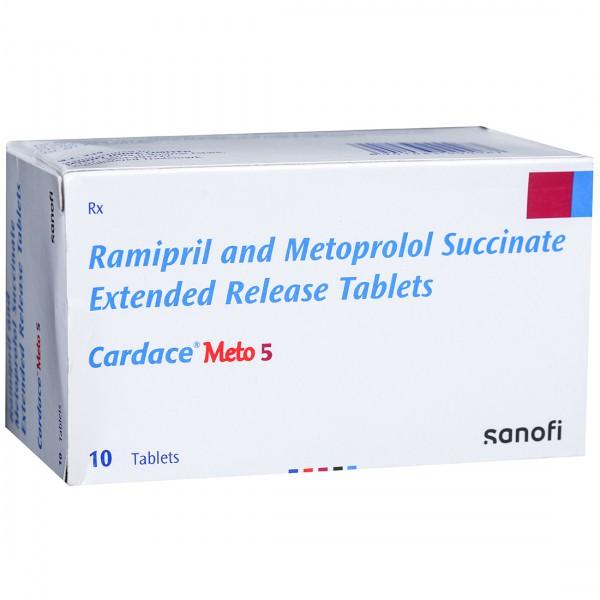 Cardace Meto 5 mg Tablet (10 Tab)