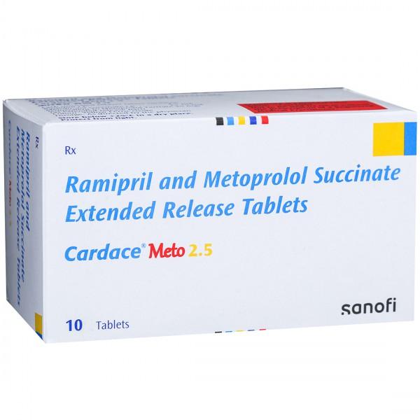 Cardace Meto 2.5 mg Tablet (10 Tab)