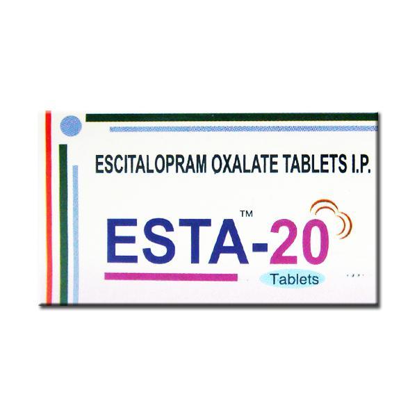 Esta 20 mg Tablet (10 Tab)