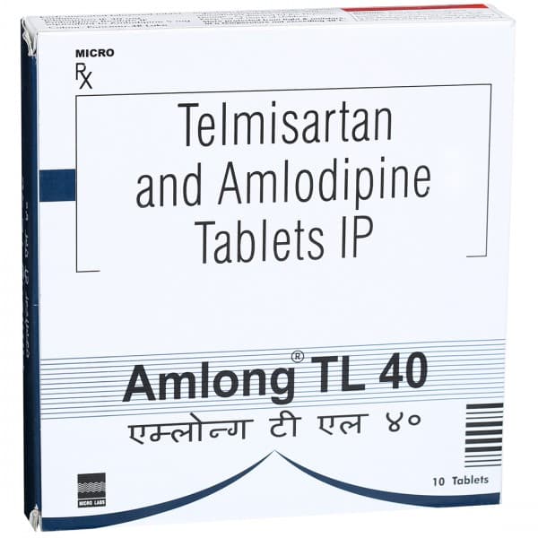 Amlong TL 40/5 mg Tablet (10 Tab)