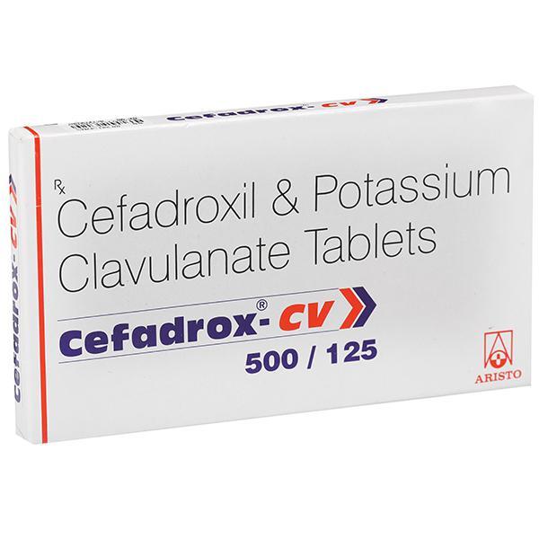 Cefadrox CV 500/125 mg Tablet (10 Tab)