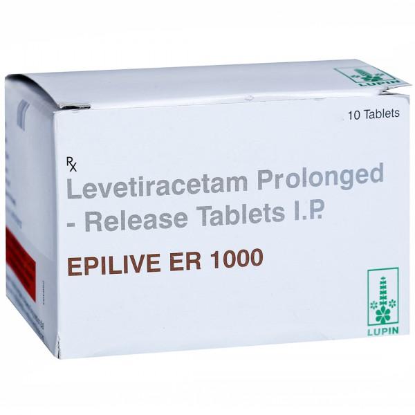 Epilive ER 1000 mg Tablet (10 Tab)