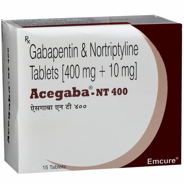 Acegaba NT 400 mg Tablet (15 Tab)