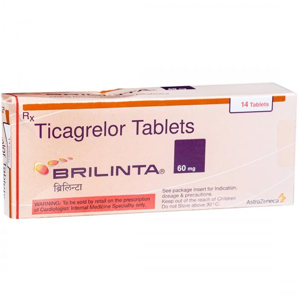 Brilinta 60 mg Tablet (14 Tab)