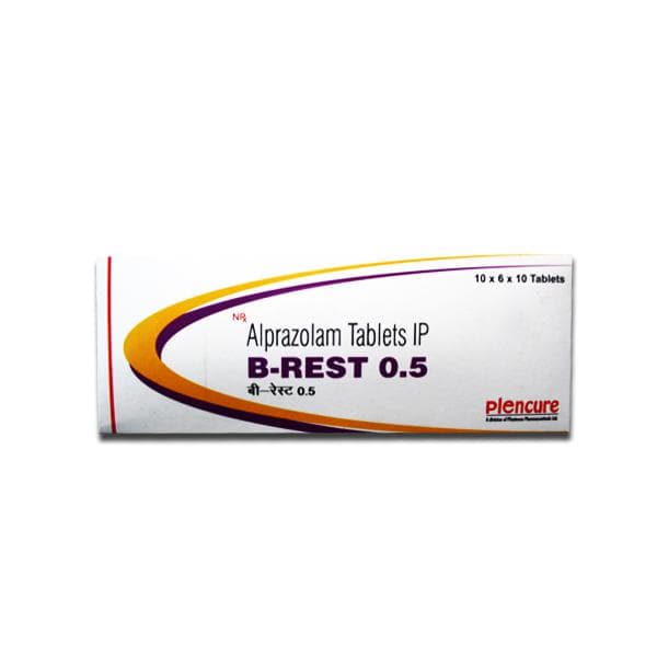 B Rest 0.5 mg Tablet (10 Tab)