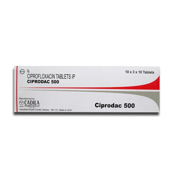 Ciprodac 500 mg Tablet (10 Tab)