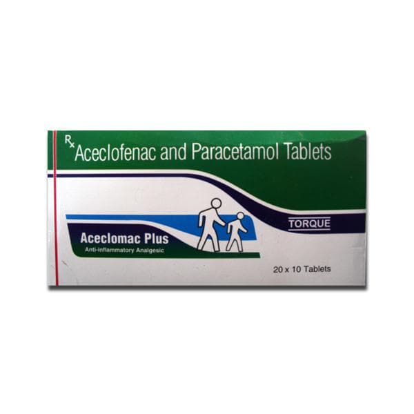 Aceclomac Plus Tablet (10 Tab)