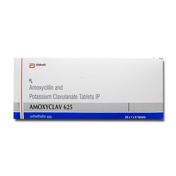 Amoxyclav 625 mg Tablet (6 Tab)