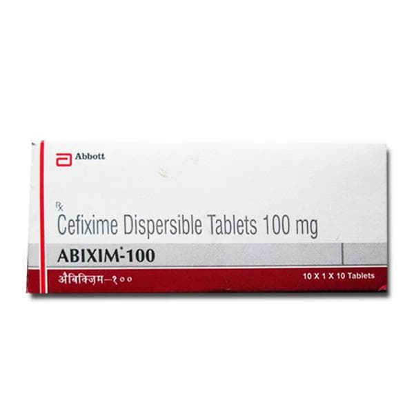 Abixim 100 mg Tablet (10 Tab)