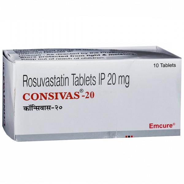 Consivas 20 mg Tablet (10 Tab)