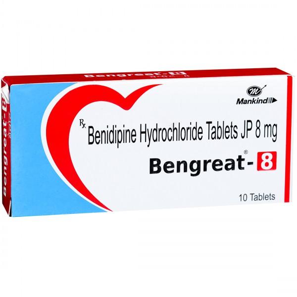 Bengreat 8 mg Tablet (10 Tab)