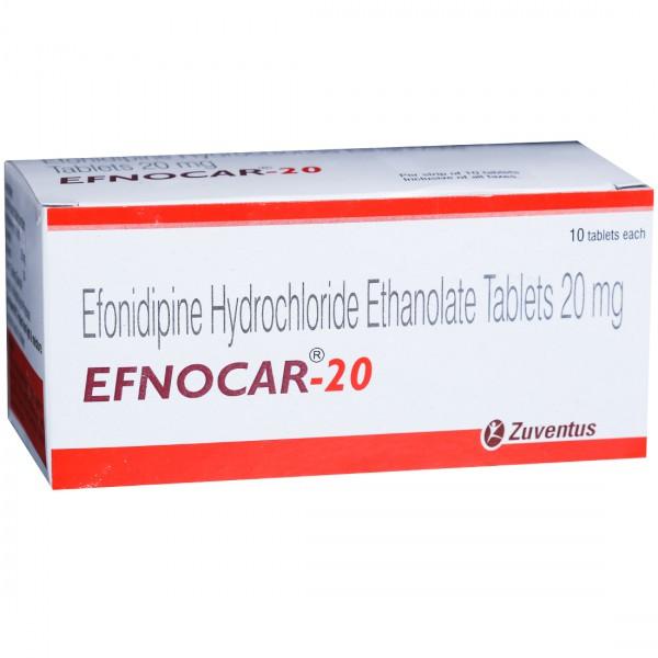 Efnocar 20 mg Tablet (10 Tab)