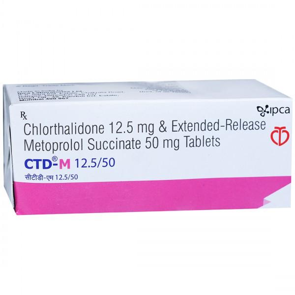 Ctd M 12.5/50 mg Tablet (10 Tab)