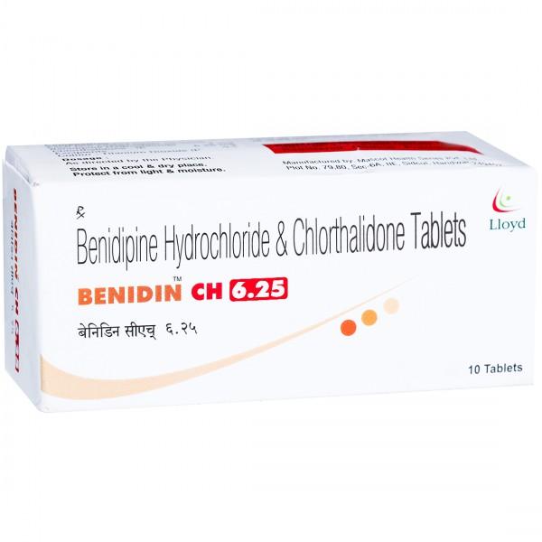 Benidin CH 6.25 mg Tablet (10 Tab)