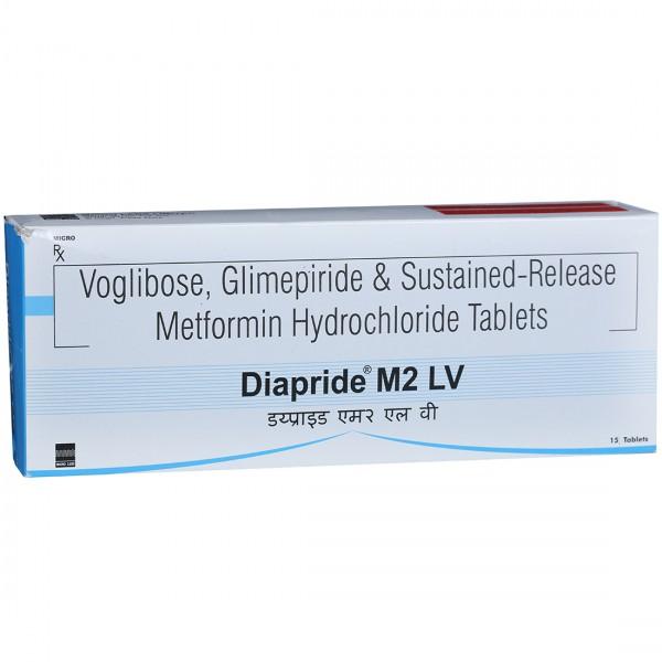 Diapride M2 LV Tablet (15 Tab)