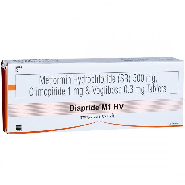 Diapride M1 HV Tablet (15 Tab)