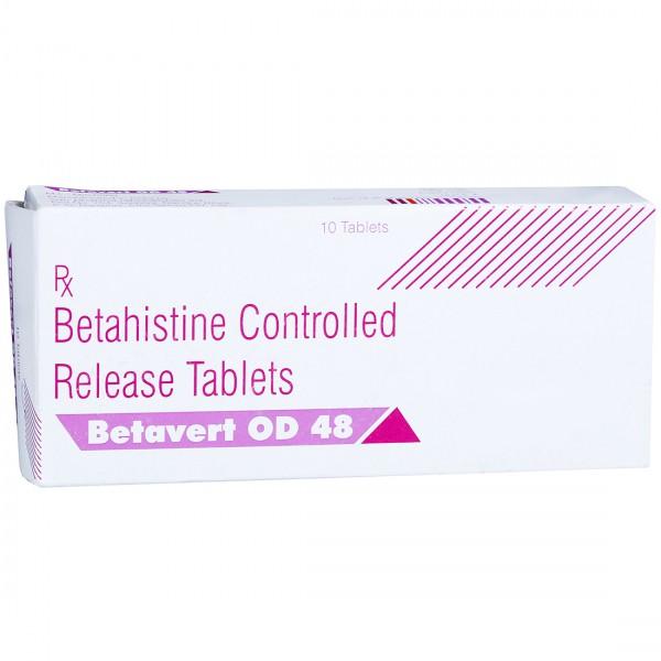 Betavert OD 48 mg Tablet (10 Tab)