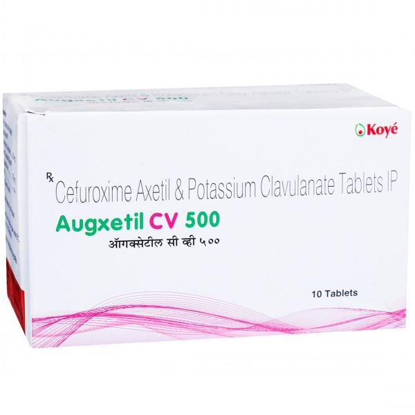 Augxetil CV 500 mg Tablet (10 Tab)