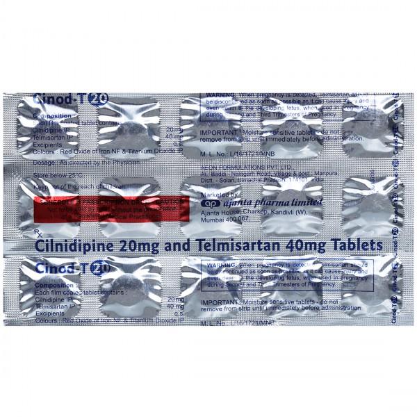 Cinod T 20 mg Tablet (15 Tab)
