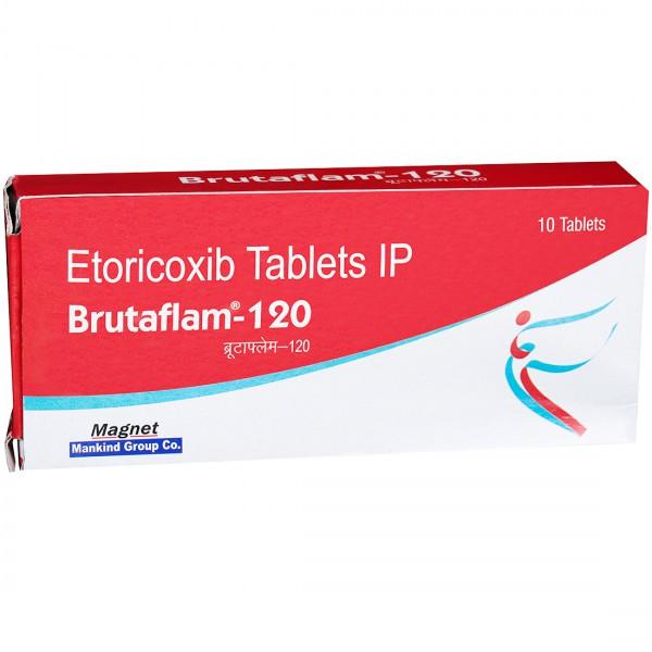 Brutaflam 120 mg Tablet (10 Tab)