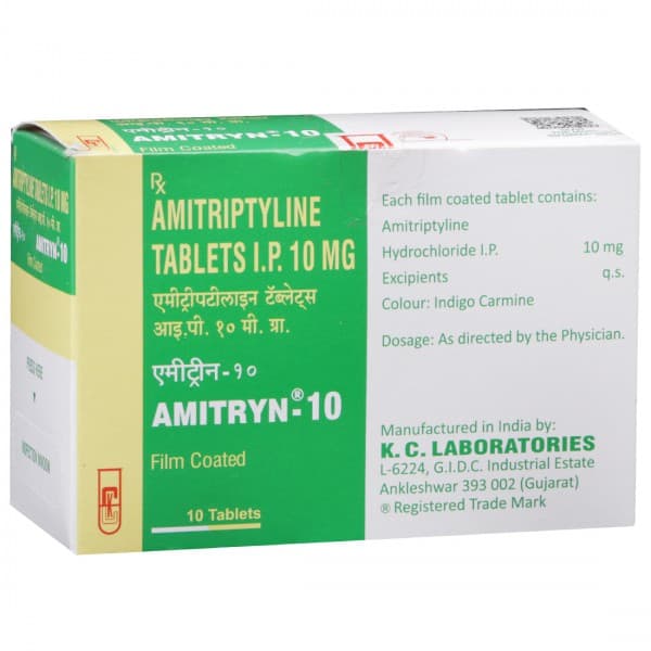 Amitryn 10 mg Tablet (10 Tab)