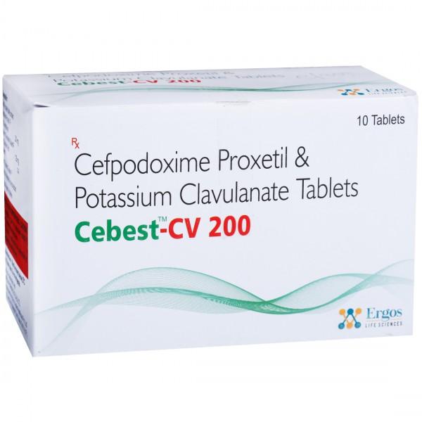 Cebest CV 200 mg Tablet (10 Tab)