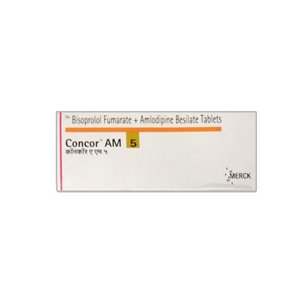 Concor AM 5 mg Tablet (10 Tab)