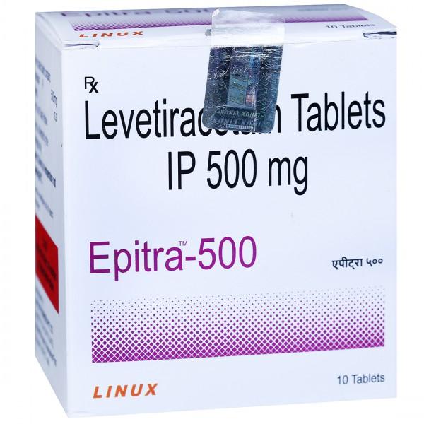 Epitra 500 mg Tablet (10 Tab)